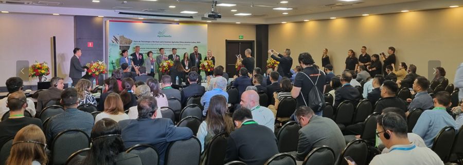 新朝陽赴巴西亮相ACE農(nóng)化展,公司生物技術(shù)和產(chǎn)品引發(fā)高度關(guān)注